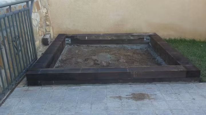 Jardinera construida